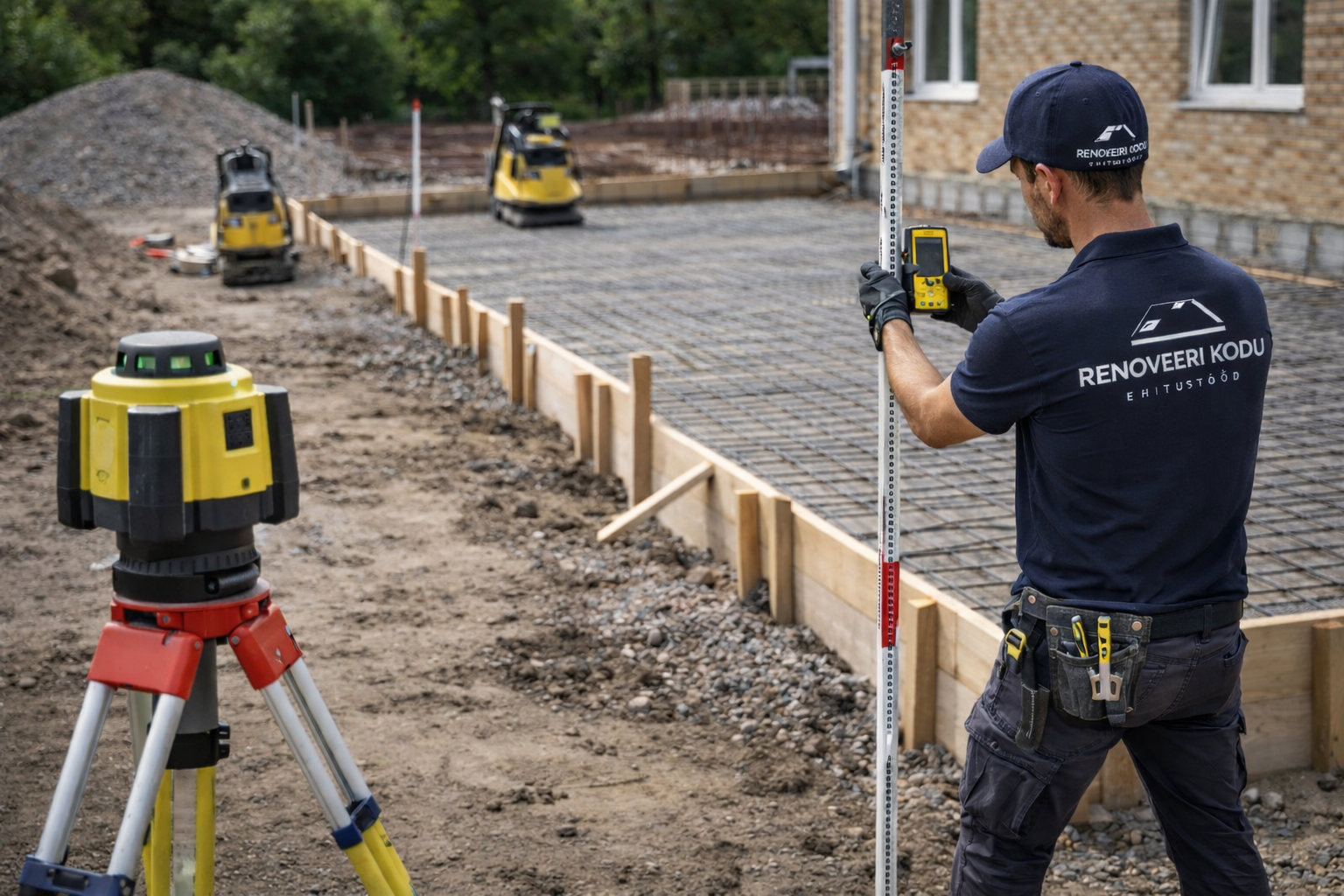 BETOONITÖÖDE PLANEERIMINE JA ALUSPÕHJA ETTEVALMISTUS