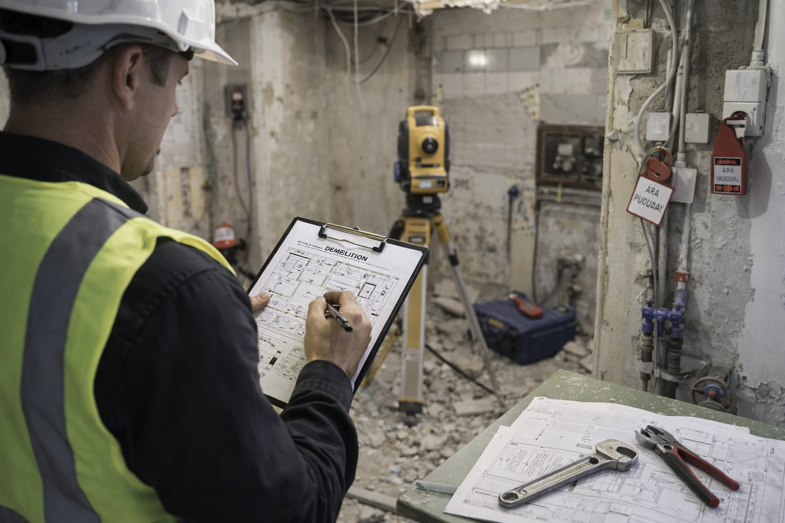 Lammutustööde ettevalmistus ja planeerimine Tallinnas – objekti hindamine ja konstruktsioonide kontroll