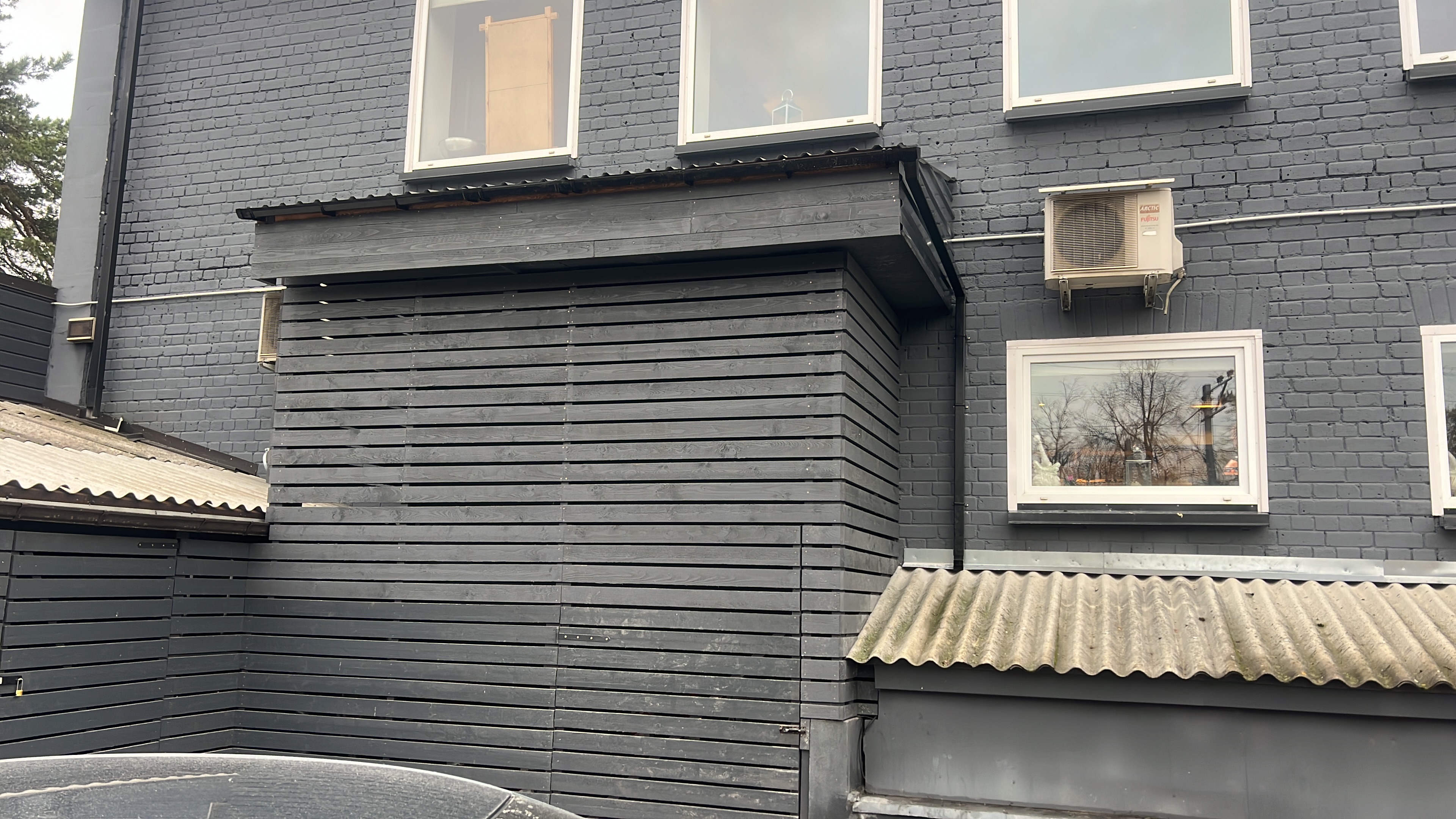 New, decorative lighting fixtures in modern living room