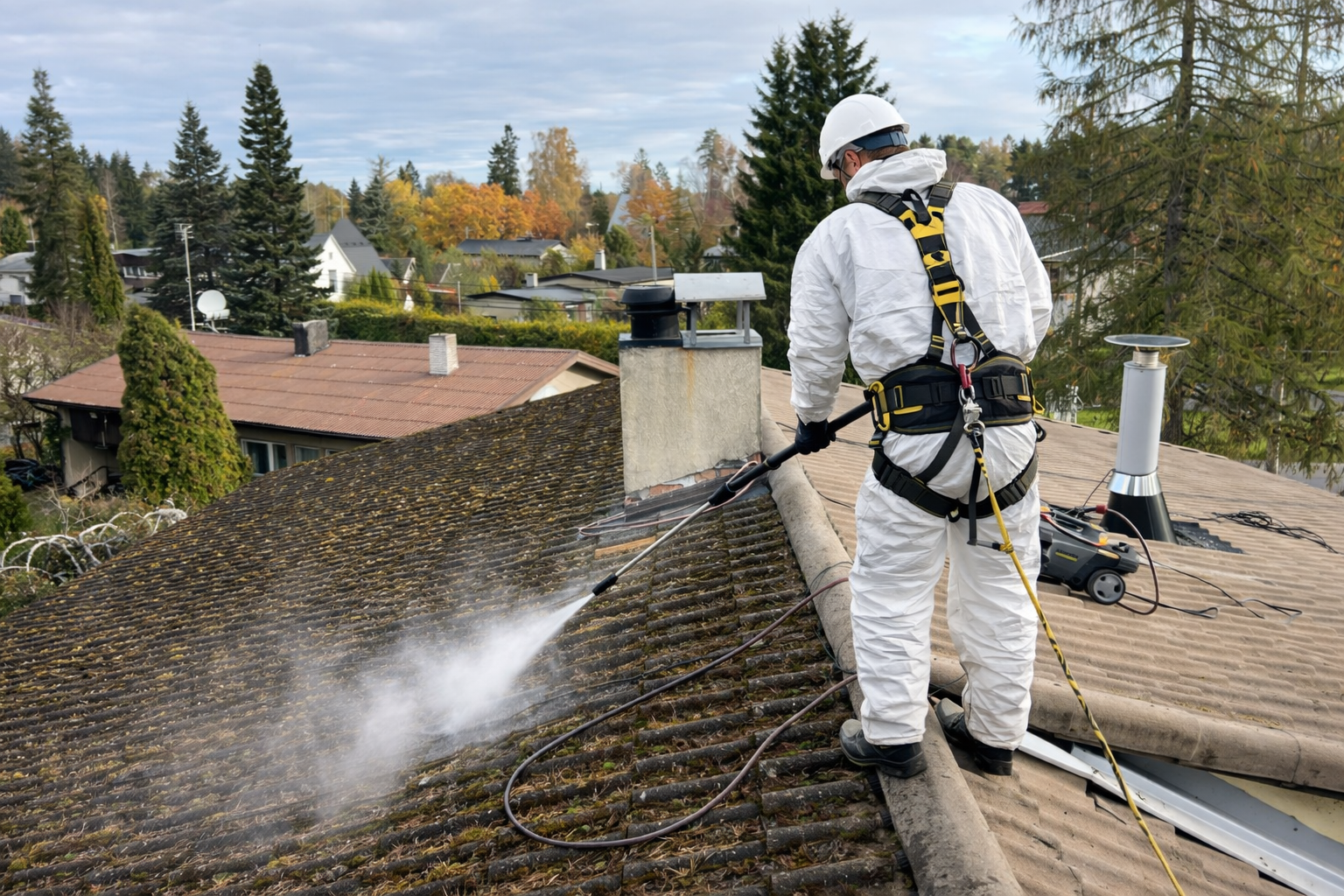 Katuse kontroll, hooldus ja ettevalmistustööd